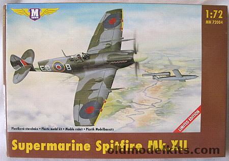 M News 1/72 Supermarine Spitfire Mk.XII, MN 72004 plastic model kit